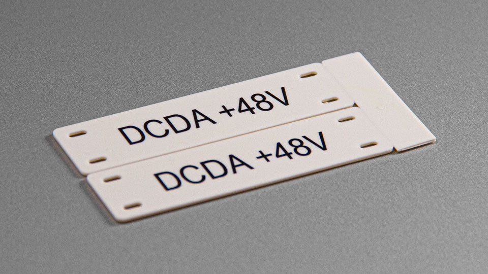 Kabelmarkierungen, verschiedene Materialien, Größen und Farben