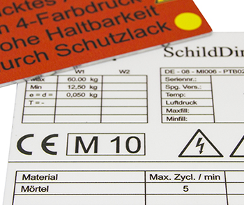 Aluminiumschilder