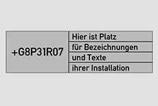 Anlagenkennzeichnungen