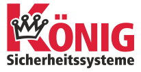 Logo der Firma König Sicherheitssysteme Balingen