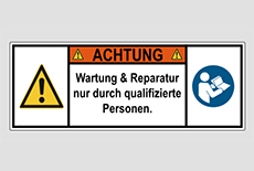Maschinenkennzeichnungen