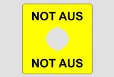 Tasterschild