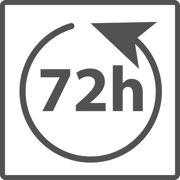 Lieferzeit 72 Stunden